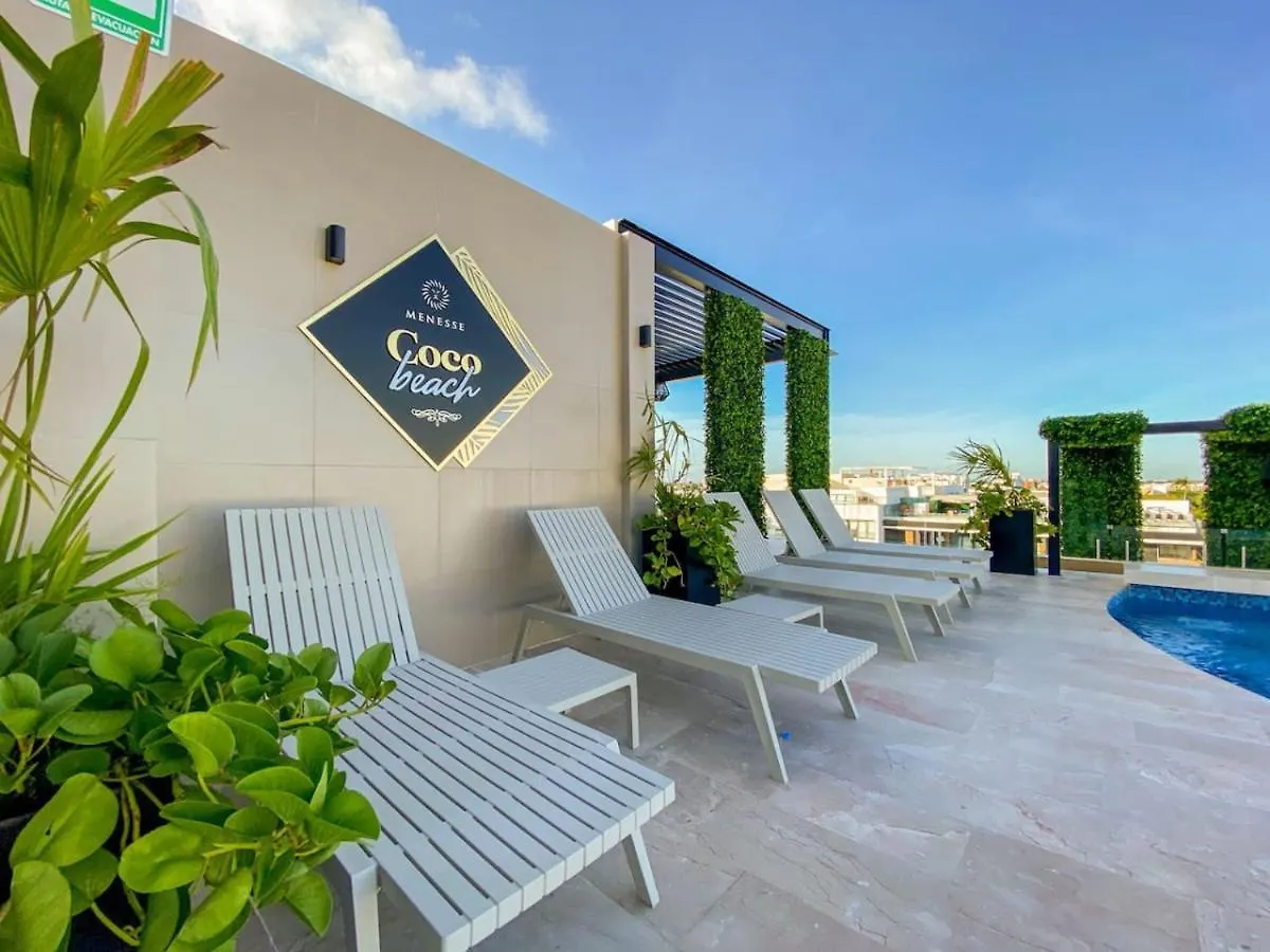 Elegant Studio Downtown With Pool Gym Steps To Beach Playa del Carmen 0*,