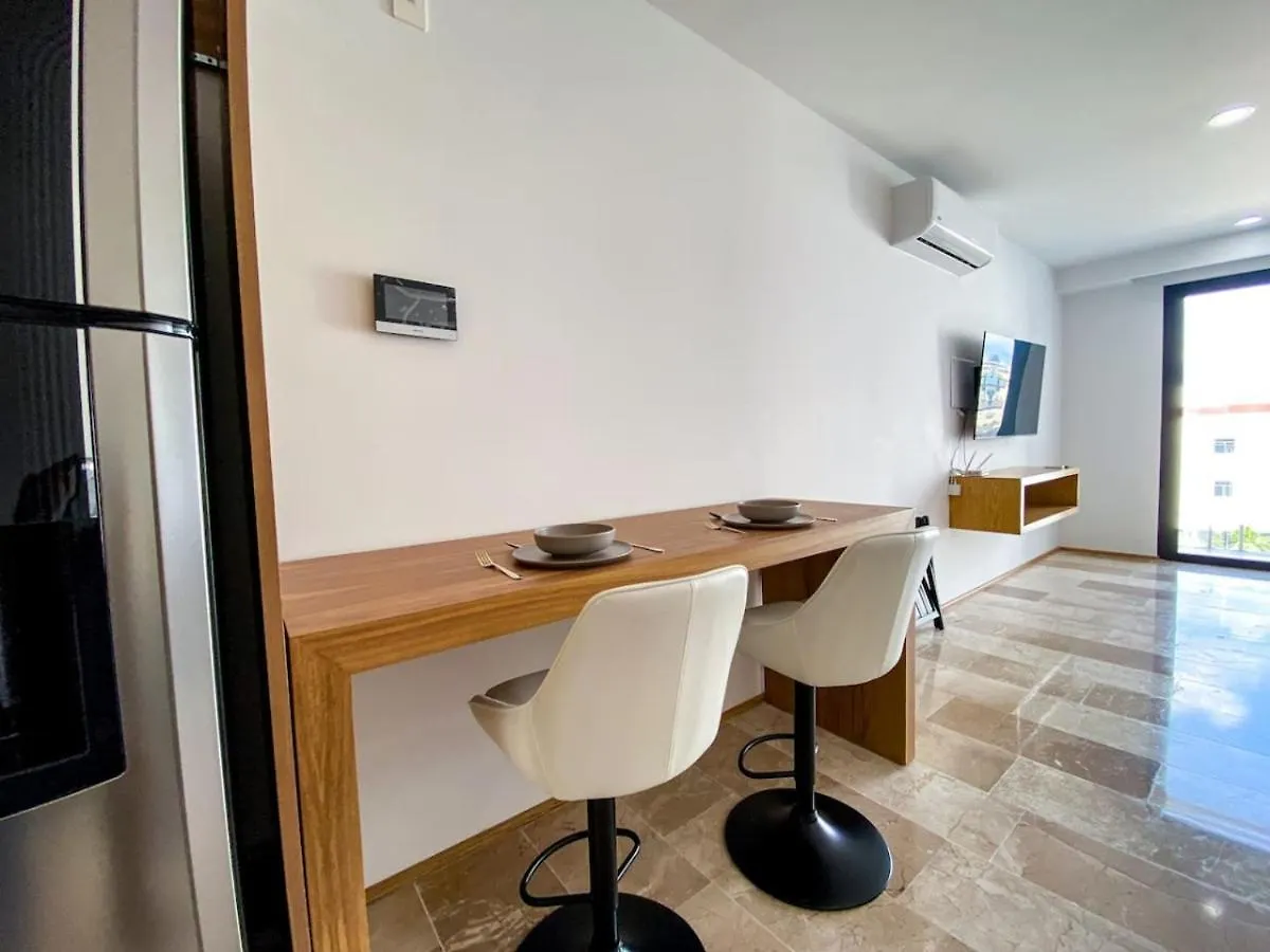 Elegant Studio Downtown With Pool Gym Steps To Beach Playa del Carmen 0*,  Mexico