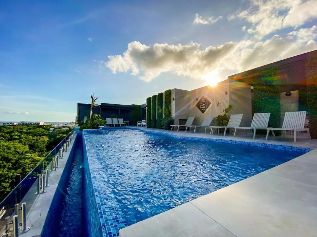 Elegant Studio Downtown With Pool Gym Steps To Beach Playa del Carmen Apartment