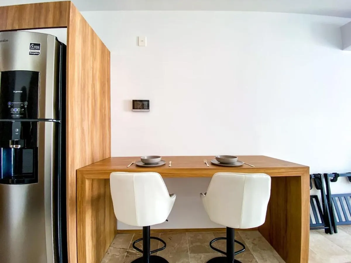 Apartment Elegant Studio Downtown With Pool Gym Steps To Beach Playa del Carmen